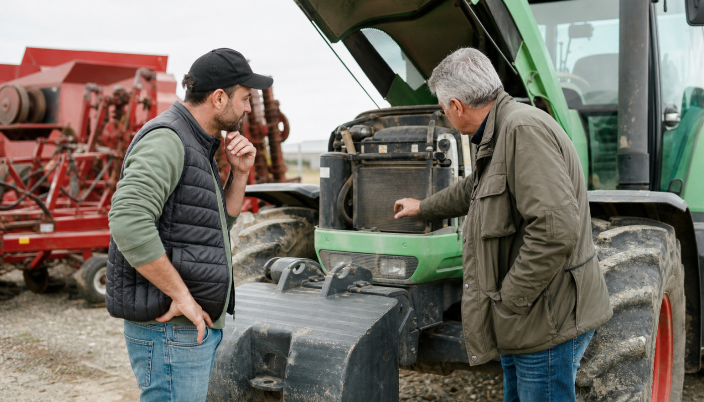 Maximiser les bénéfices en achetant des équipements agricoles d'occasion